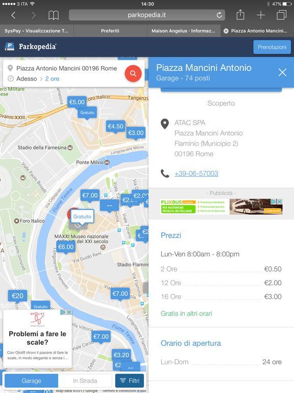 רומא Maison Angelus מראה חיצוני תמונה